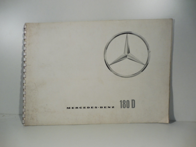 Mercedes - Benz 180 D. (Brochure pubblicitaria)